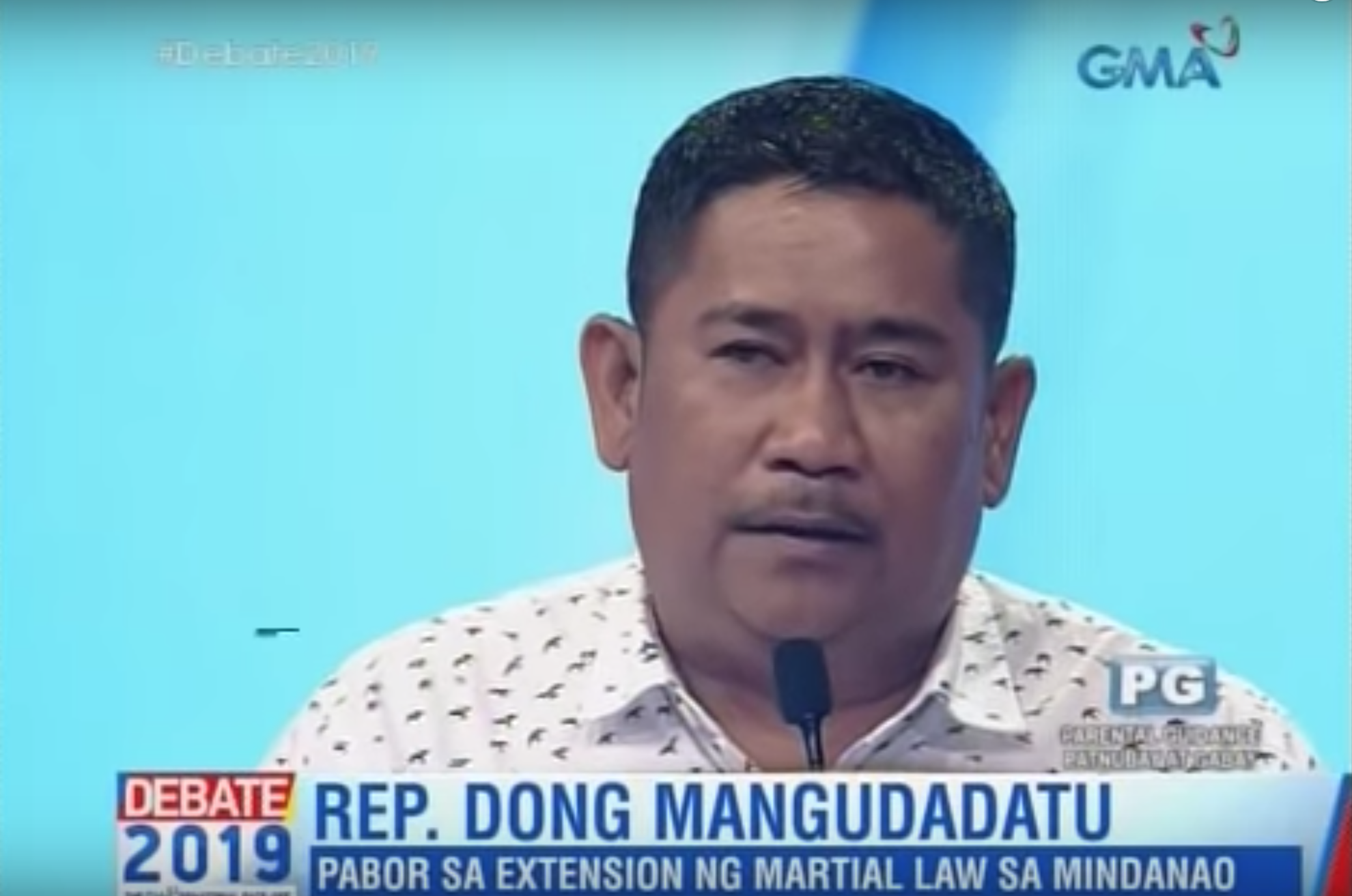 Senatorial candidate Dong Mangudadatu