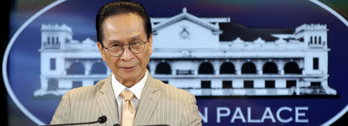 Presidential Spokesperson Salvador Panelo